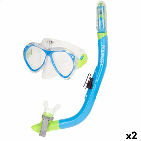 Snorkkelilasit ja -putki lapsille AquaSport Sininen (2 osaa)