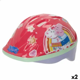 Детский велошлем Peppa Pig Красный 48-52 cm