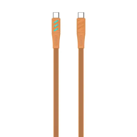 USB-C - USB-C kabelis Havit CB6254 Oranžinė 1 m