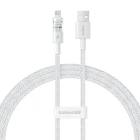 USB - Lightning kabelis Baseus P10373003211-00 Balta 1 m