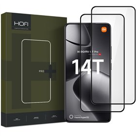Tempered glass Hofi Glass Pro+ 2-Pack Xiaomi 14T/14T Pro black