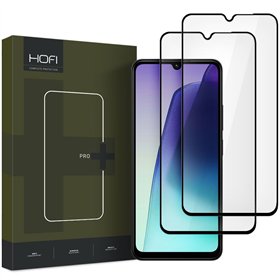 Tempered glass Hofi Glass Pro+ 2-Pack Xiaomi Redmi 14C/Redmi A4/Poco C75 black