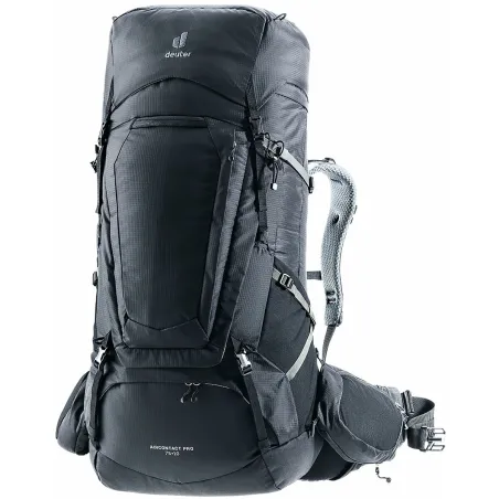 Mountain Backpack Deuter Aircontact Pro 75+10 Black 85 L