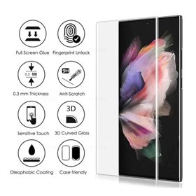 Tempered glass M1 5D UV Glue Samsung S918 S23 Ultra 5G curved transparent