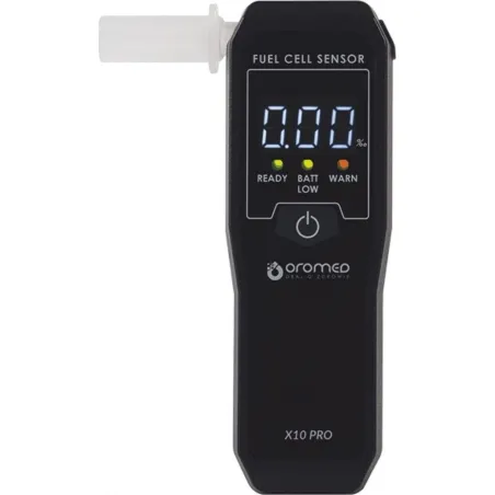 Digitālo alkometru Oromed ALK_ORO-X10 PRO Melns
