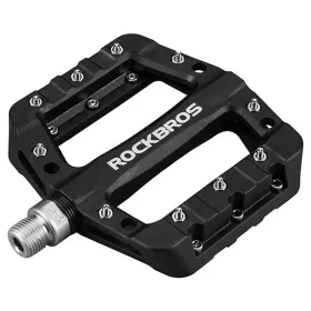 Pedalai Rockbros 2017-12CBK Juoda Sidabras