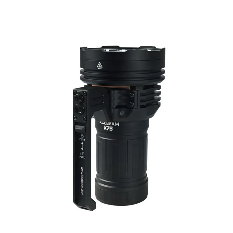 Lamppu Acebeam X75 70.2 5000K BLACK 900 Lm