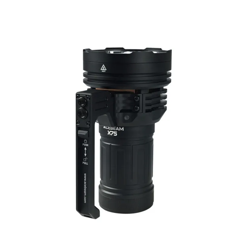 Baterija Acebeam X75 70.2 6500K BLACK 900 Lm