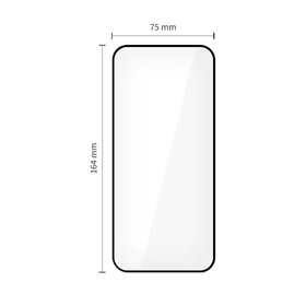 Tempered glass Tech-Protect Glass Fit+ 2-Pack Xiaomi Redmi 15 4G/Redmi 15 5G black