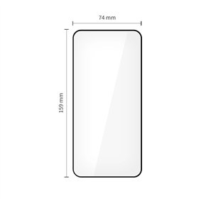 Tempered glass Tech-Protect Glass Fit+ 2-Pack Xiaomi Redmi 15T/15T Pro black