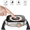 LCD apsauginis stikliukas/dėklas 360 degree cover Apple Watch 45mm skaidrus