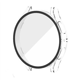 LCD apsauginis stikliukas/dėklas 360 degree cover Samsung Watch 4 40mm skaidrus