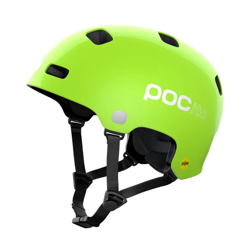 Детский велошлем POC POCITO CRANE MIPS Зеленый 51-54 cm