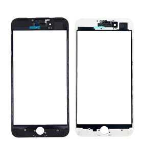 LCD screen glass Apple iPhone 7 Plus with frame and OCA white V3