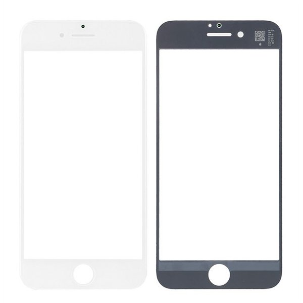 LCD screen glass Apple iPhone 7 with frame and OCA white V2 ORG