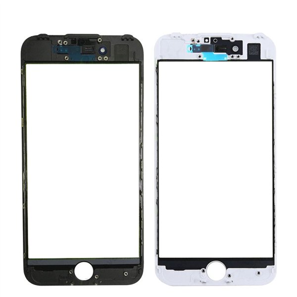 LCD screen glass Apple iPhone 7 with frame and OCA black V3