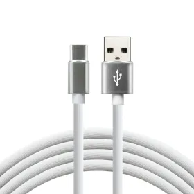 USB-Kaapeli EverActive CBS-1CW Valkoinen 1 m