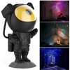LED 3D galaxy and star projector Reach Astronaut, black