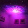 LED 3D galaxy and star projector Reach Mini Astronaut, black