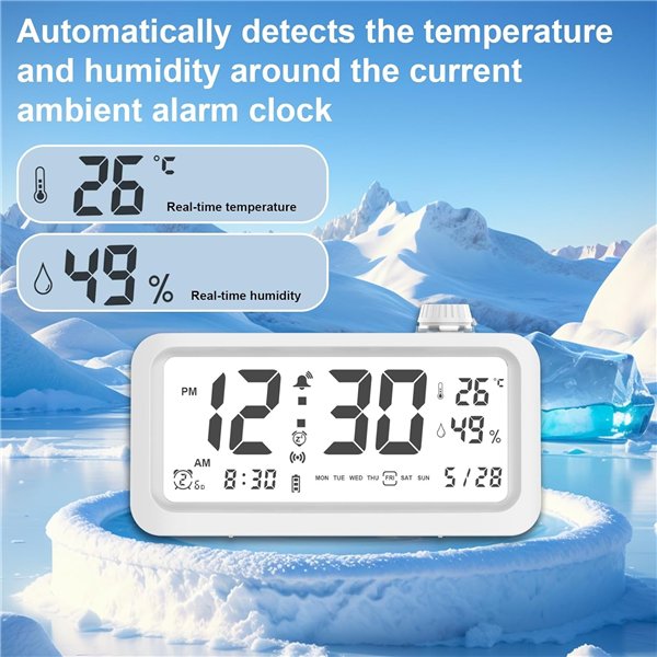 LED laikrodis Reach WakeUp-2