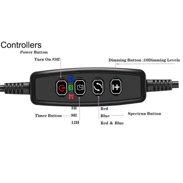 LED lamp for growing plants Reach 3X