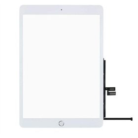 Touch screen Apple iPad 10.2 2019/2020 (7th/8th generation) white with Home button and holders HQ