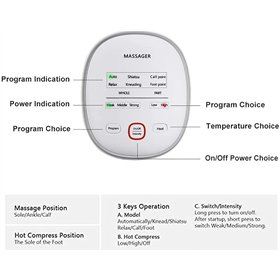 Air compression leg massager Reach LKM1