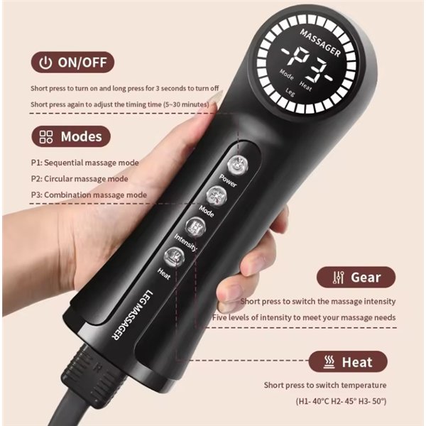 Limfodrenažinis masažuoklis Reach LKM2