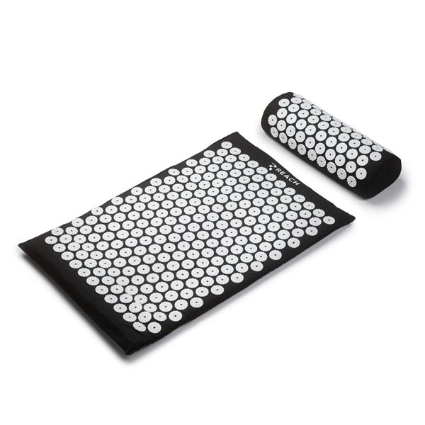 Acupressure massage mat with cushion MM-001 black