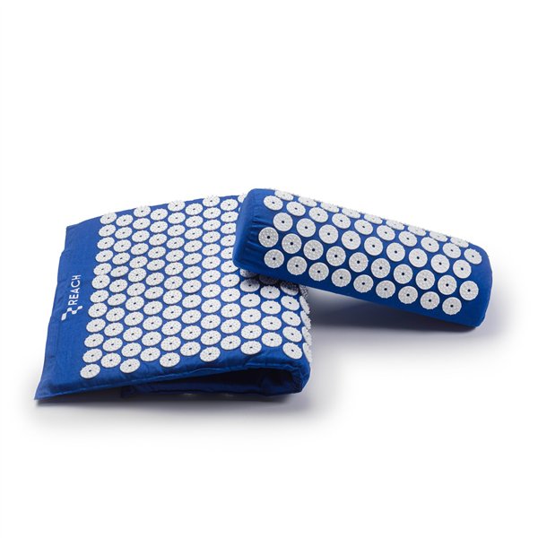 Acupressure massage mat with cushion MM-001 blue
