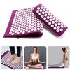 Acupressure massage mat with cushion MM-001 pink