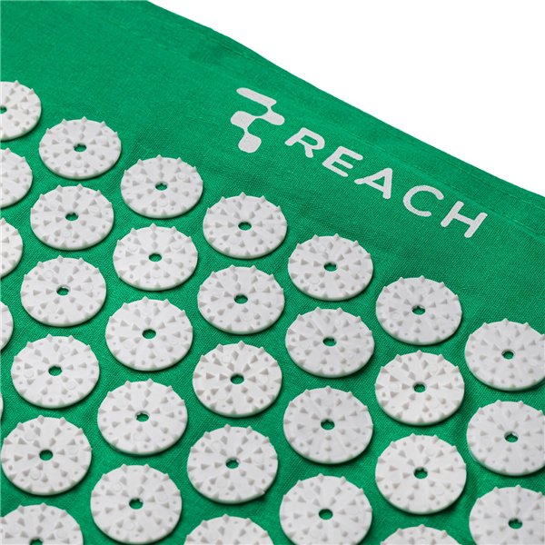 Acupressure massage mat with cushion MM-001 green