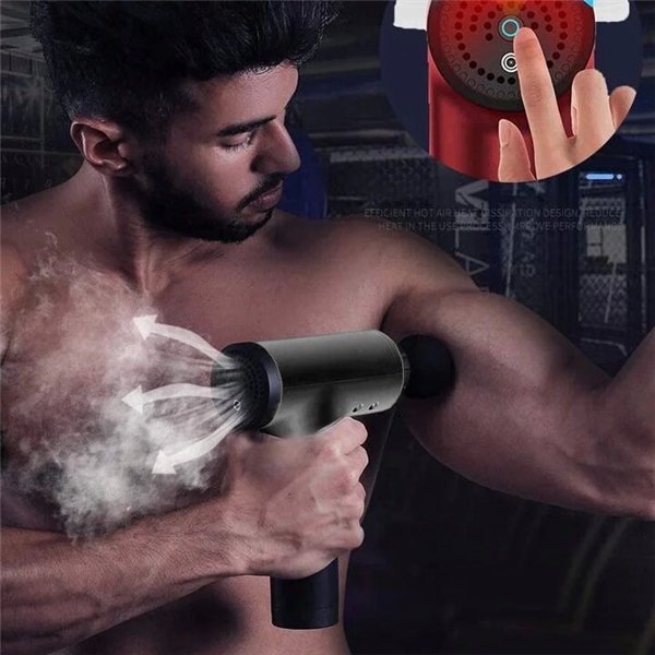 Masažinis pistoletas Reach MMT008 juodas