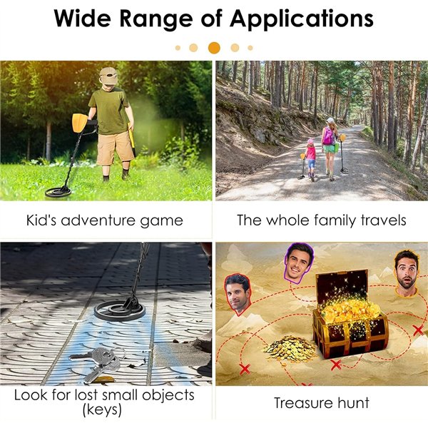 Metal detector Reach Find-2, black