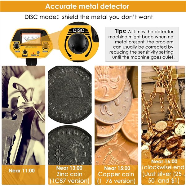 Metal detector Reach Find-2, black