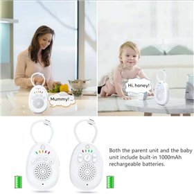 Mobile audio nanny Reach BM-1 white