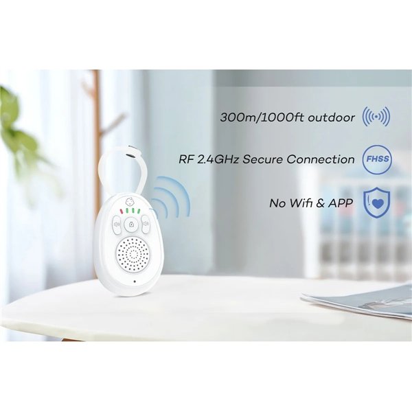 Mobile audio nanny Reach BM-1 white