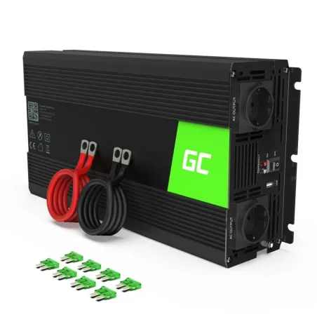 Электрический адаптер Green Cell INV19 1500 W 230 V 1 Предметы