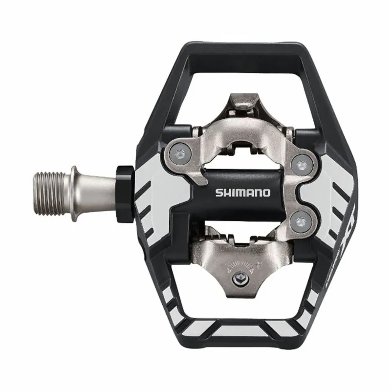 педали Shimano EPDM8120 Чёрный Серебряный