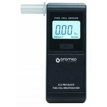 Digitālo alkometru Oromed X12 PRO BLACK Melns