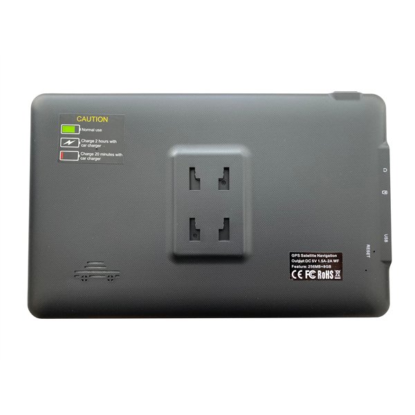 Navigation Reach Mediatek 705 (7", iGO, microSD, FM, MP4, FM, E-Book, 8GB, 256MB RAM) black