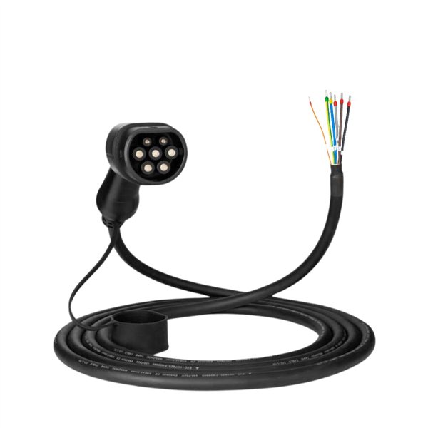 Replacement cable for electric vehicle charging station Reach REVC2 32A 22kW 8.0m