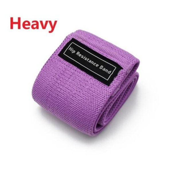 Pasipriešinimo gumų rinkinys FA004 violetinė-rožinė-žalia