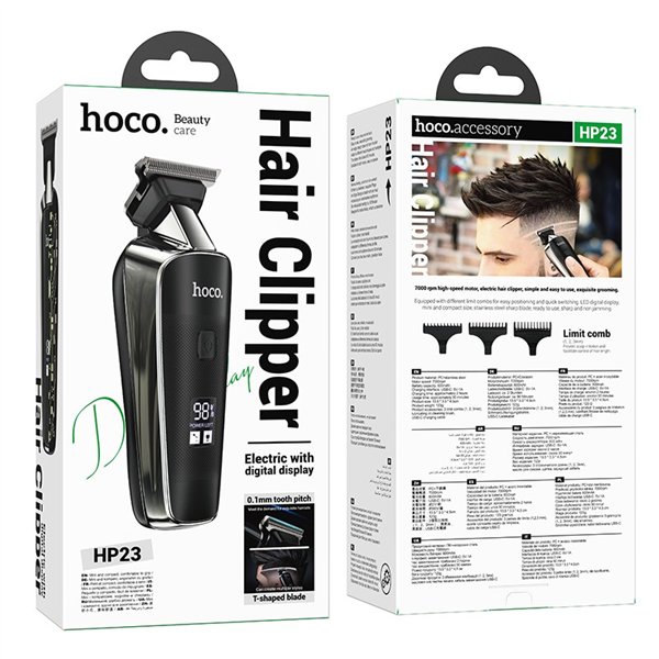 Hair clipper Hoco HP23 black