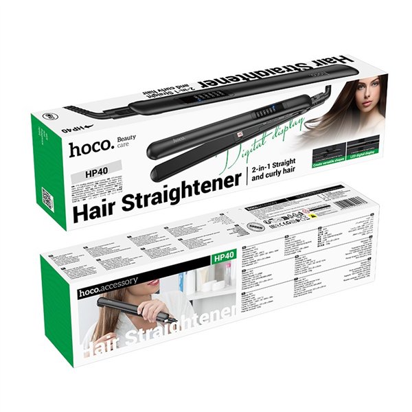 Hair straightener Hoco HP40 black