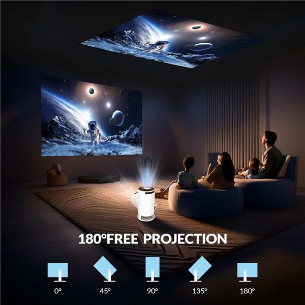 Projector Reach HY300 Pro+ white