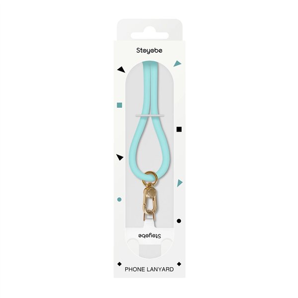Silicone phone lanyard Stoyobe blue