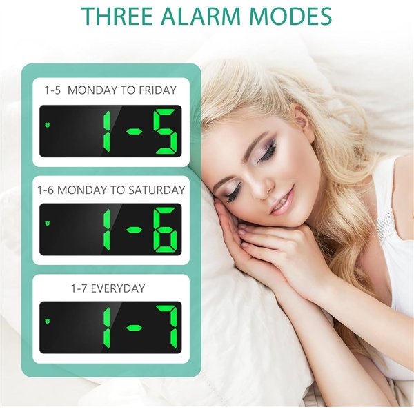 Stalinis LED laikrodis Reach WakeUp-1