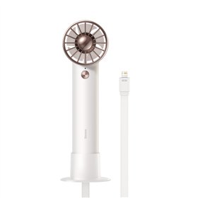 Desktop fan Baseus Flyer Turbine 4000mAh + Lightning 0.2m white ACFX010002