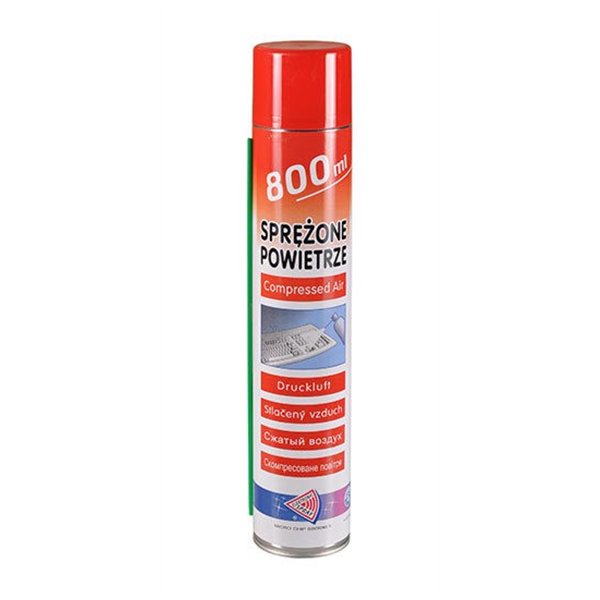 Compressed air - flammable 800 ml.